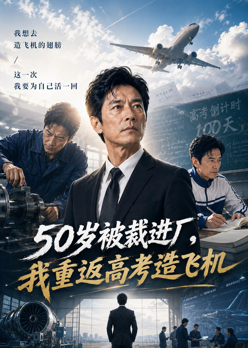 岁被裁进厂，我重返高考造飞机(全集)