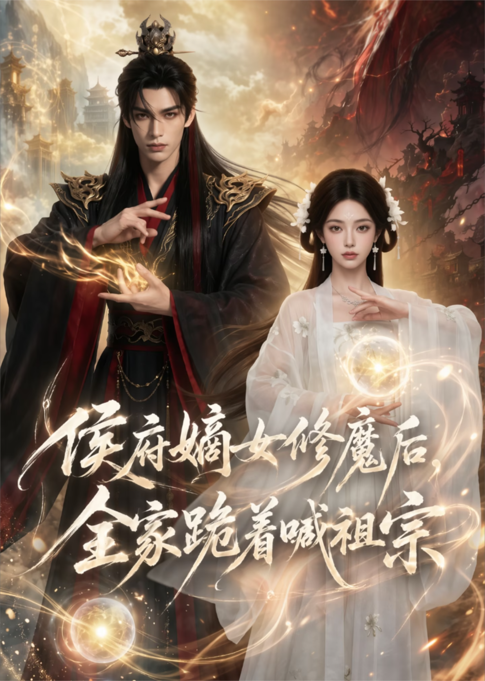 侯府嫡女修魔后，全家跪着喊祖宗(全集)